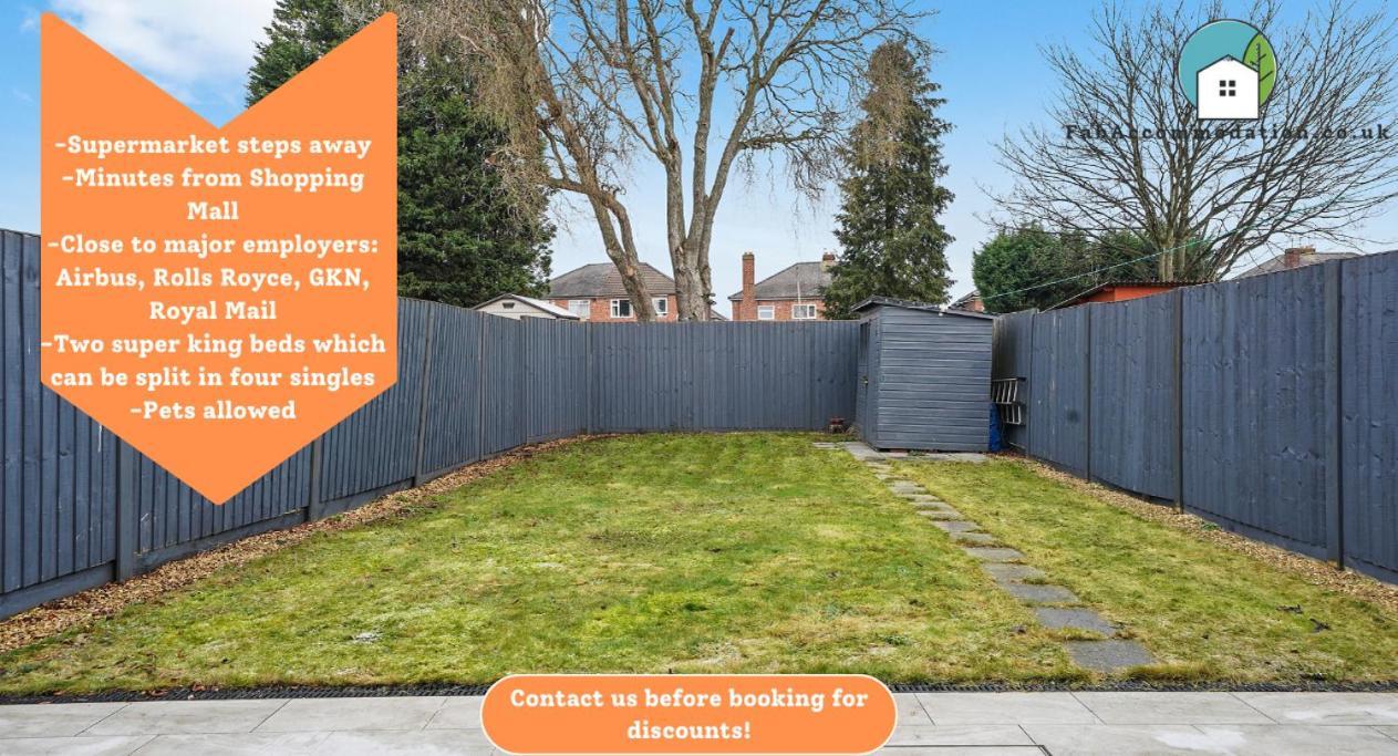 Private 2bed-parking & Garden-by Fabaccommodation Apartment Bristol